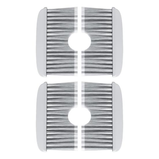 Schwebendes Haarentfernungswerkzeug Katzentoilettentür Universelle Passform Bürste Tierpflege Tür Entfernt lose Haare Verhindert Verfilzungen Helfer für Katzenbesitzer