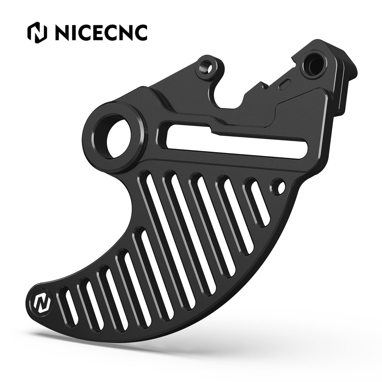 NICECNC For Sherco SE 250 SE 300 SEF 250 SEF 300 Factory 2014-2024 SEF 450 SEF 500 Factory SC SCF 250 300 Rear Brake Disc Guard чёрный