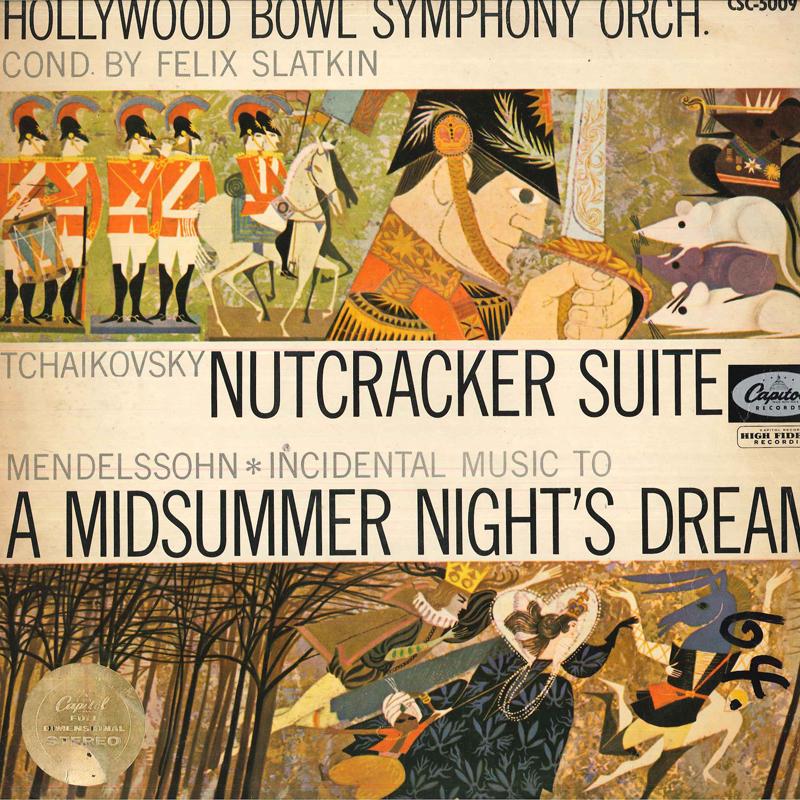 

LP Record FELIX SLATKIN(COND.)/HOLLYWOOD BOWL - Tchaikovsky/nutcracker suite,mende CSC5009 CAPITOL Japan Classical Used