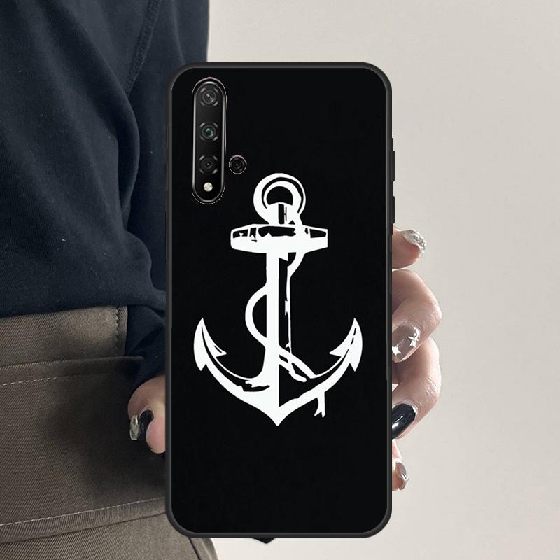 Anchor Sea Beach For Huawei Nova 9 10 SE 5T 12s 12i 11i Y91 Y90 Y60 Y70 Y72 Y61 P20 P40 P30 Lite P60 Pro Case