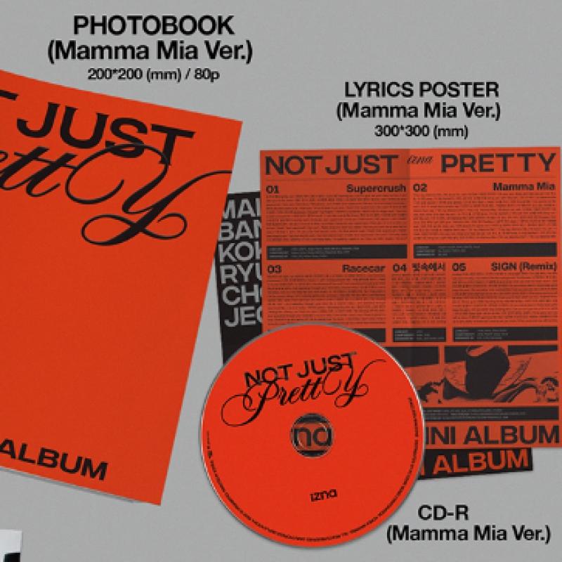 Izna   Not Just Pretty   Mini Album  Photobook Ver. 