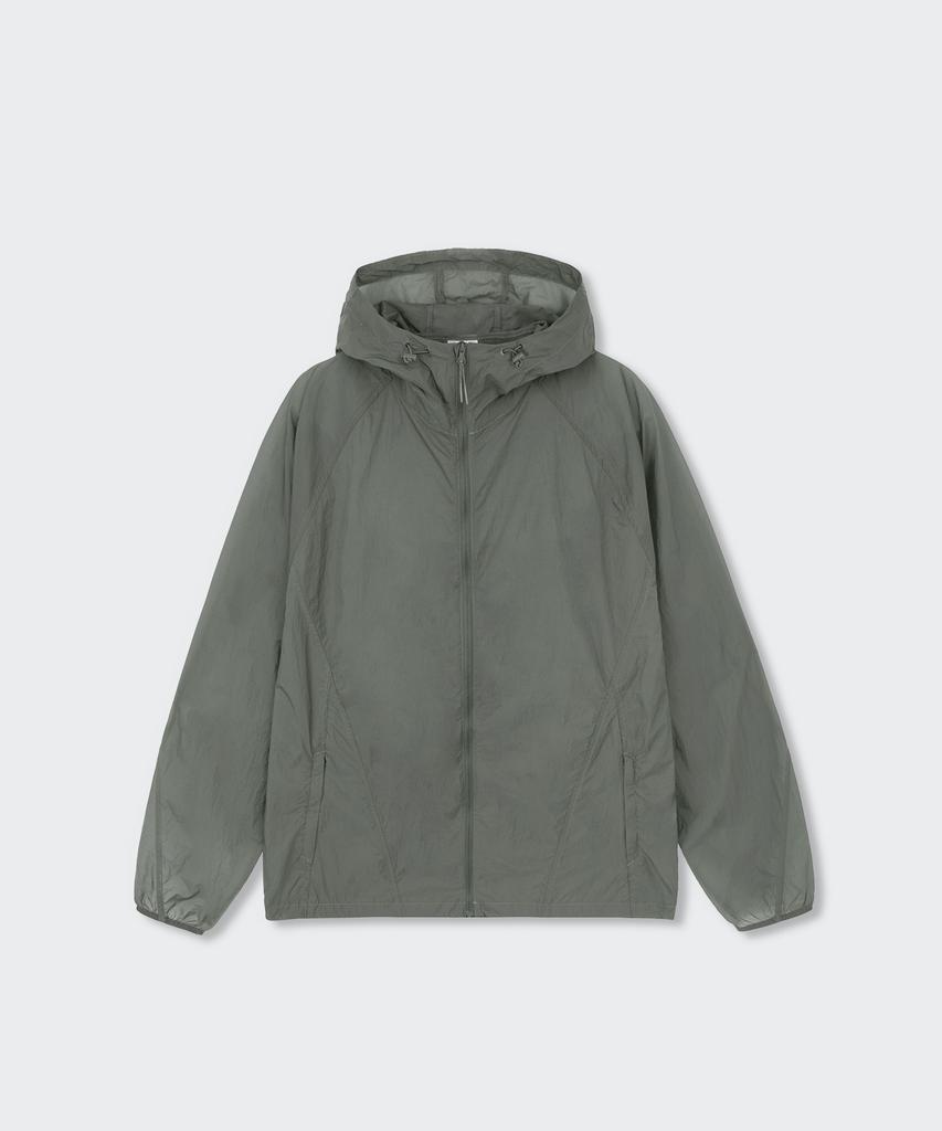 Musinsa Standard [City Leisure] Sheer Windbreaker Jacket [Light Khaki Grey]
