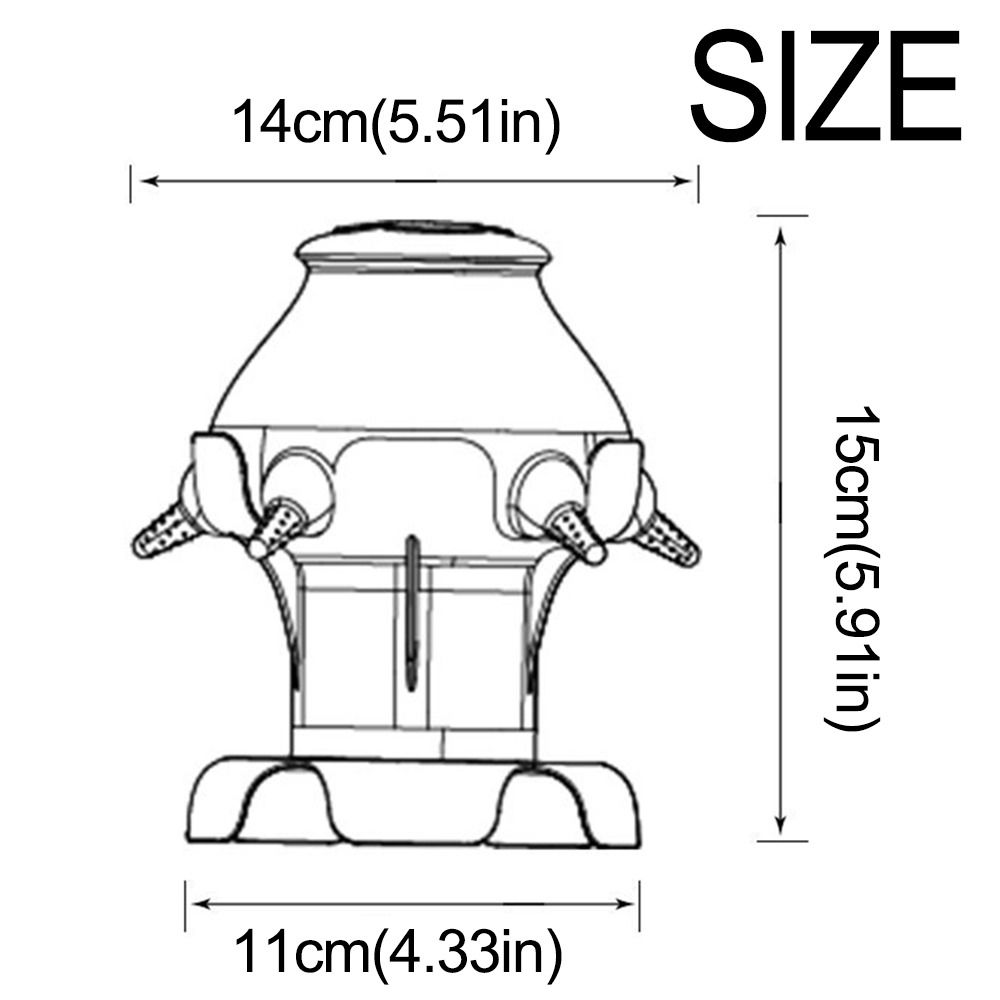 With 5 Nipples Pet Sucker Feeder Silicone Pet Automatic Nipple Feeder  Pet Dog Cat