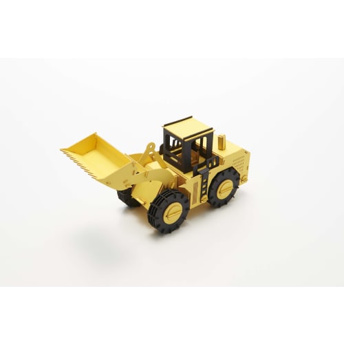 Cars Craft Paper Model: Wheel Loader.