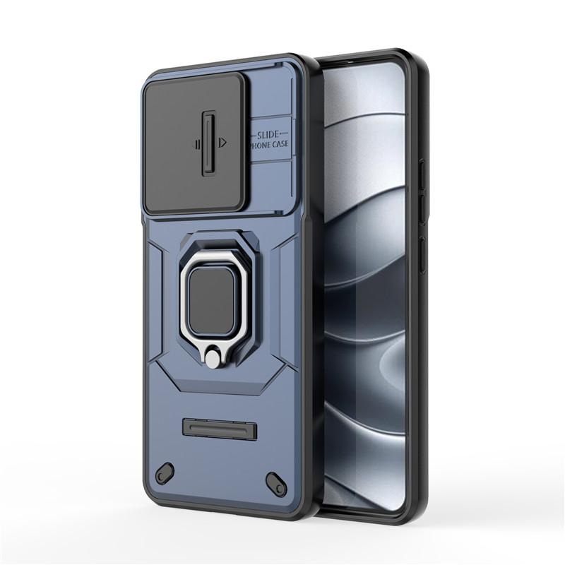 

For Xiaomi Redmi Note 14 5G Case Redmi Note 14 Cover Slide Camera Protector Bumper Holder Phone Case Redmi Note 14 Pro Plus Note 14 Pro Plus синий