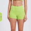 Shorts de Yoga Taille Haute Contrôle du Ventre pour Femmes - Push-up Pêche, Tissu Brossé, Longueur Trois-Quarts pour la Course à Pied et le Fitness