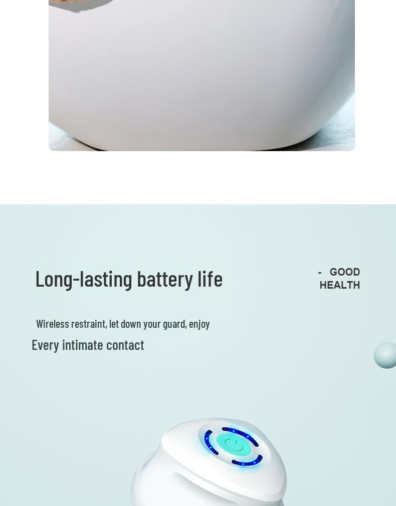 Rechargeable Long-Handle Electric Bath Brush & Vibration Massager
