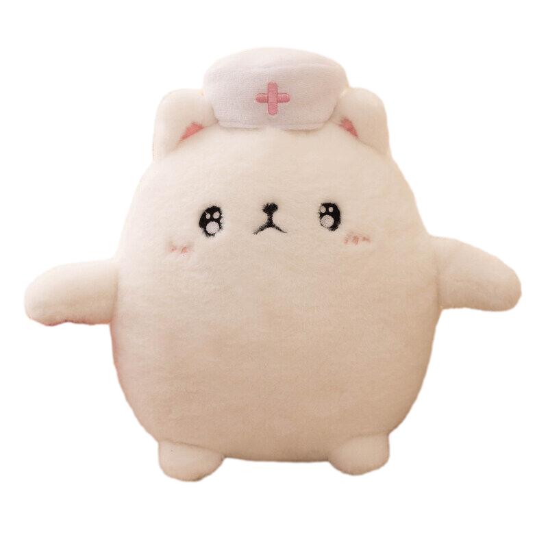 

Cat Up Dress Doll Plush Toy Death Witch Pillow Cushion Halloween Gift Decor Nurse,20cm/7.87in
