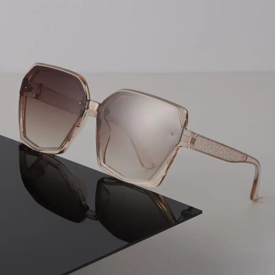 

Sexy Square Sunglasses Women Men Gradient Sun Glasses Cool Designer Eyewear Luxury Colorful Mirror Lens Brand Other шампанського