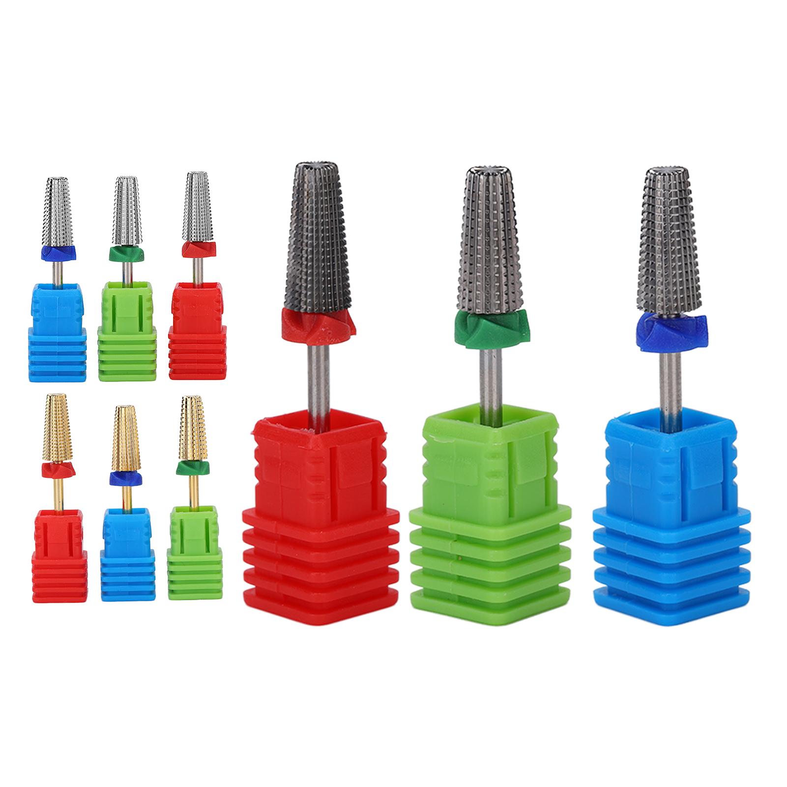 Насадки для маникюрного аппарата Электрические Профессиональные Вольфрамово-карбидные — фото 5