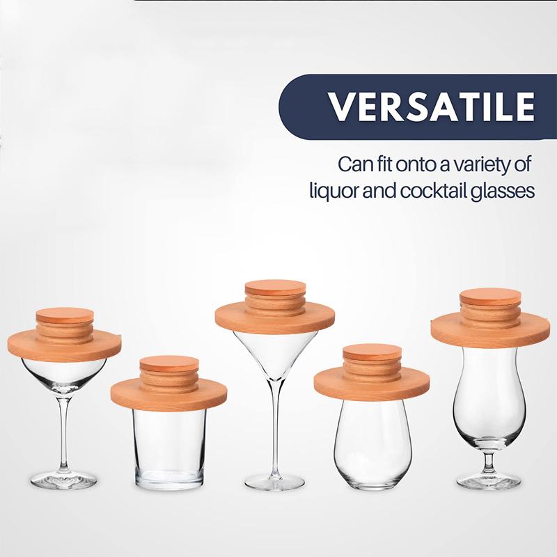 Cocktail Whiskey Smoker Kit Old Fashioned Drink Smoker Infuser with  Ice Ball Mold Gift for Drink Lover Men Dad Husband Friend