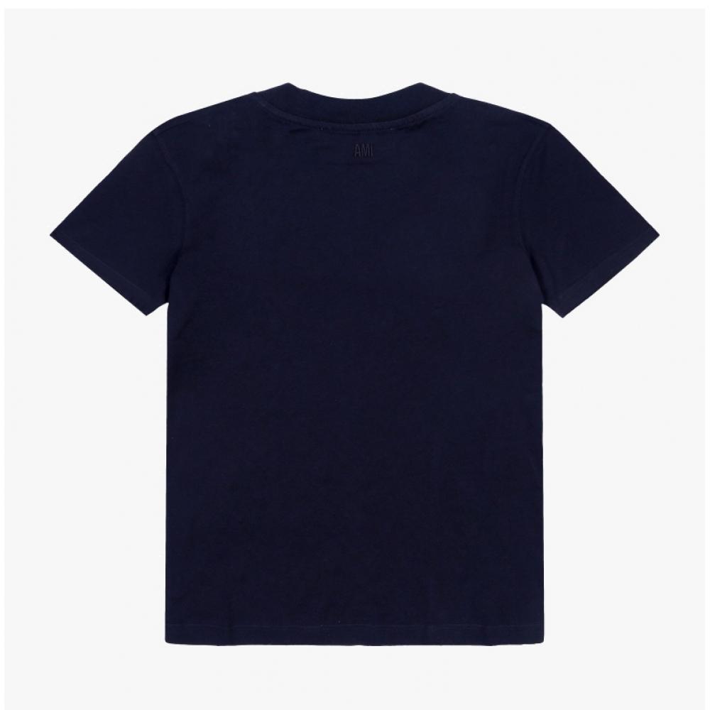 Ami De Queuf Tonal Small HearT Logo T shirT bfuTs003