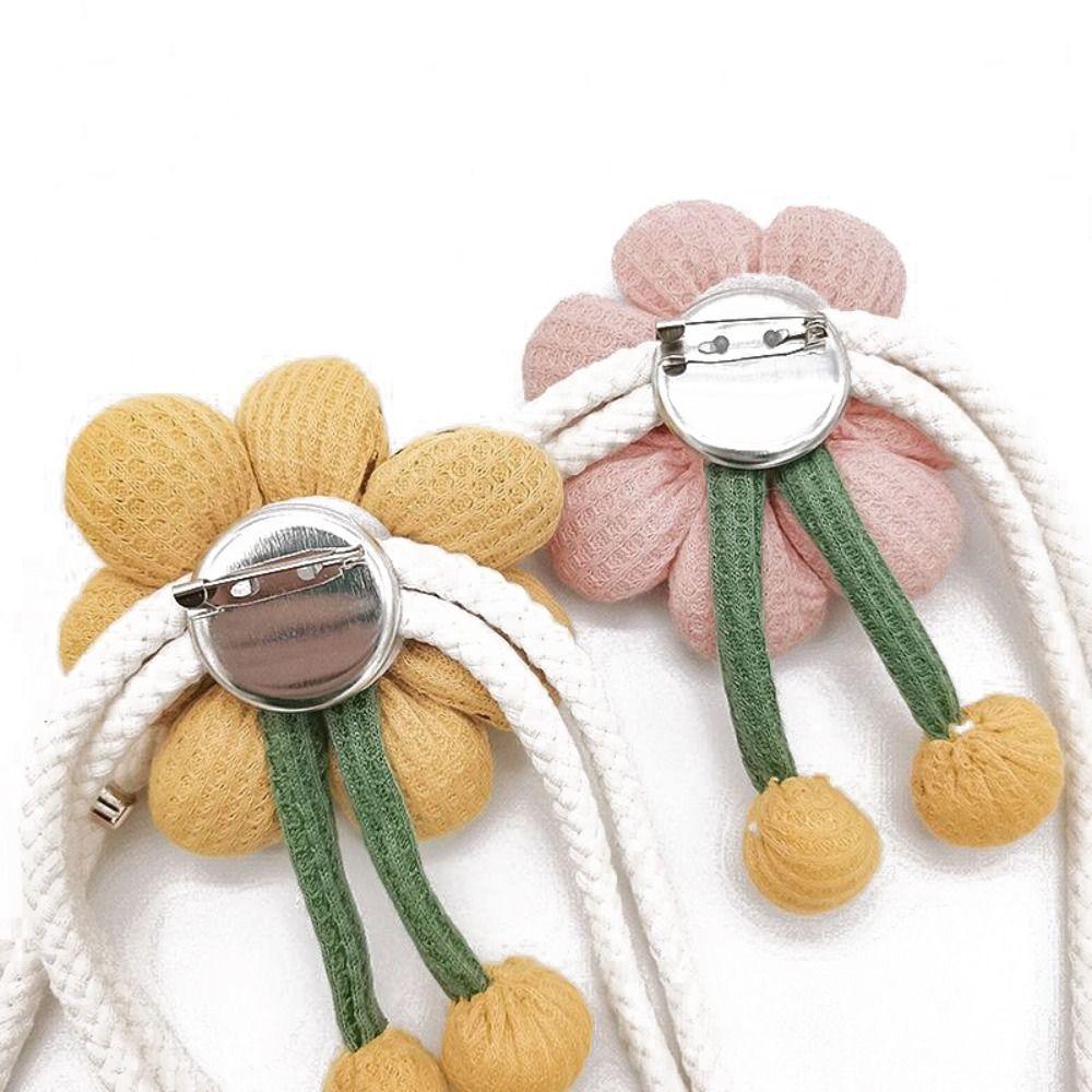 2PCS Curtain Holder Sunflower Curtain Tieback Cute Curtain Buckle Curtains Rope Holder Home Decor