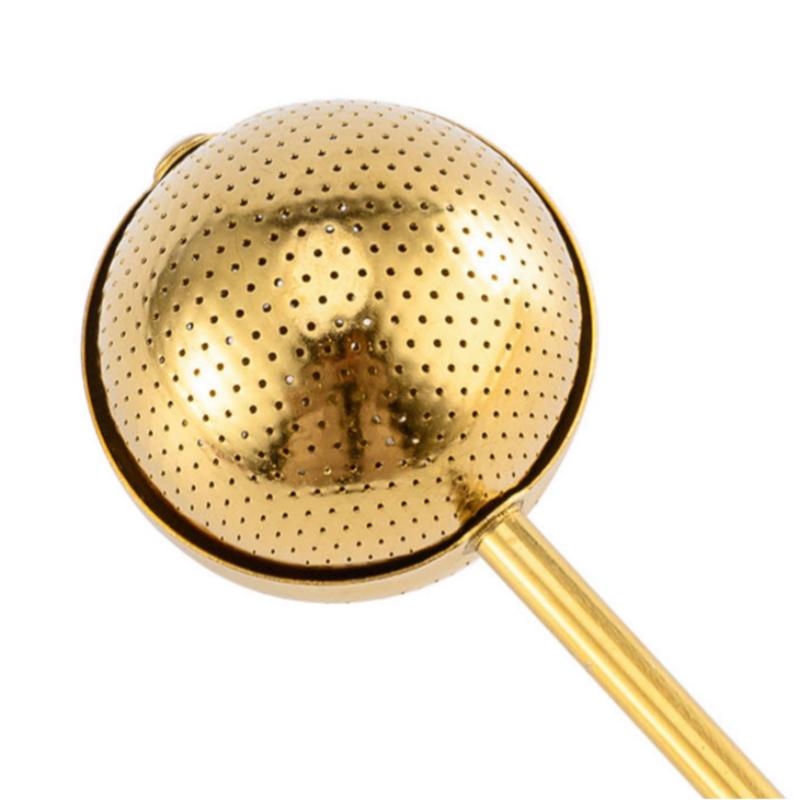 New Stainless Steel Mesh Tea Ball Infuser Loose Leaf Tea Steeper Strainers Reusable Tea Infuser For Loose Tea Coffee Powder