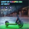 Battery Powered Scooter LED Lights Multi-Color RGB Light Strip Underglow Lights  Night Riding