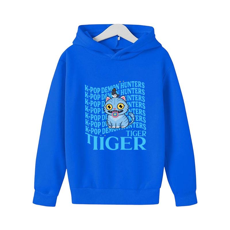 KPop Demon Hunters Huntrix Boys Hoodies Girl Fashion Hoodie Children Casual Pullovers Sweaters Long Sleeves Kids Autumn Clothes