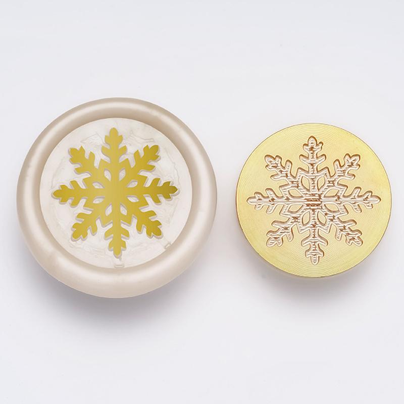 Veselé Vánoce vosková pečetní razítka Hlava vánoční novoroční pečeti