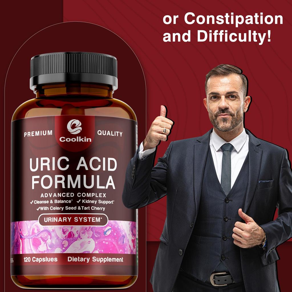 Uric Acid Formula-Tart Cherry, Milk Thistle,Cranberry
