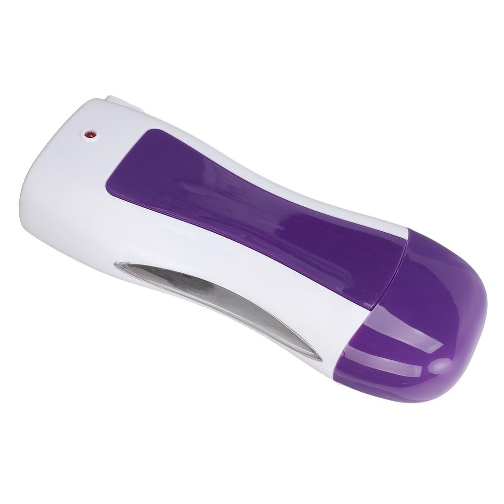 40W 100ML Roll On Wax Heater Single Cartridge Hair Removal Wax Heater Machine Purple US Plug 110V