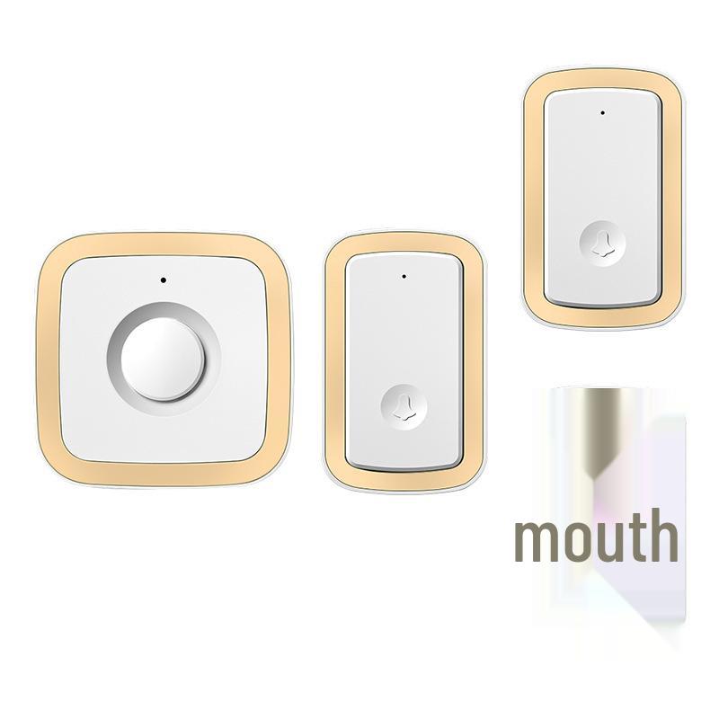 Smart Long-Range Wireless Doorbell Receiver - No Batteries Required