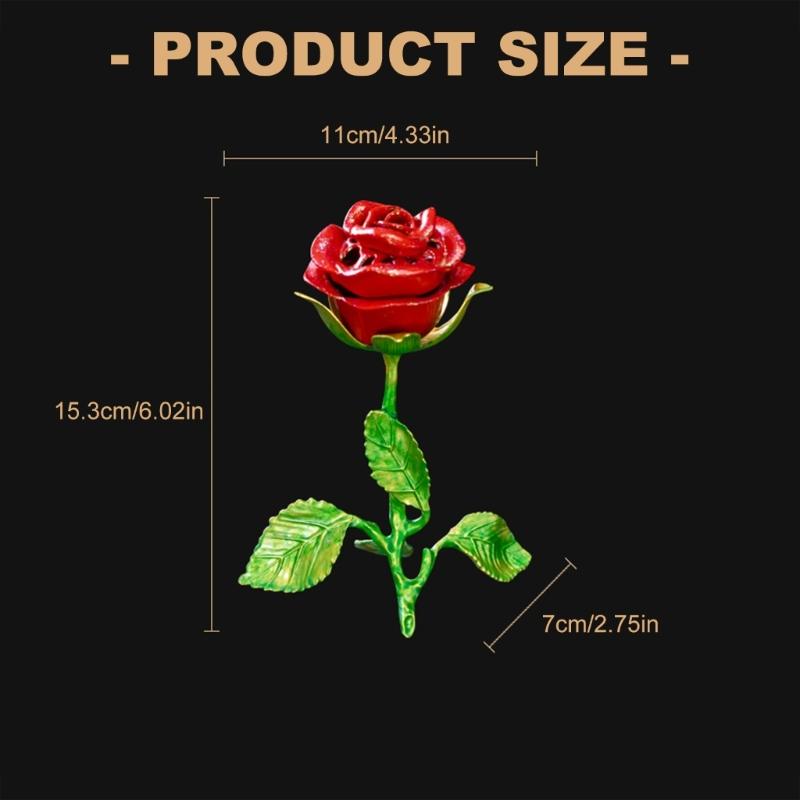 Romance Copper Flower Designs Fragrances Lamp For Creating Atmospheres In Bedroom Or Dining Space