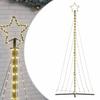 LED Christmas Tree 447 Warm White LEDs 250 cm