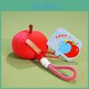 Plush Apple Stress Relief Toy Pendant For Kids And Teens Giftable Christmas Decor