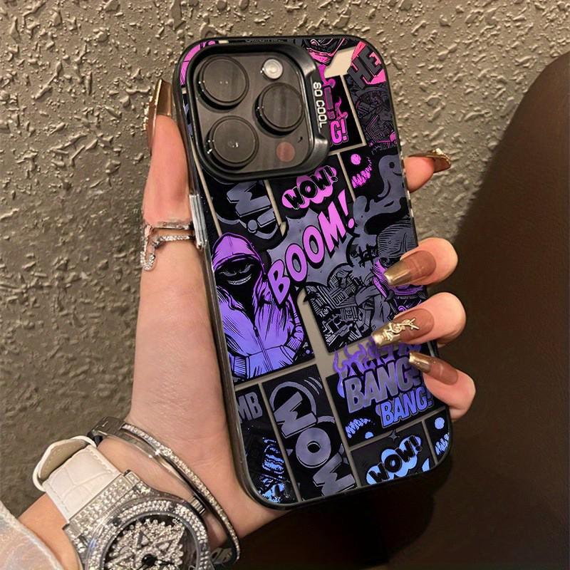 

Dark Style Comic Character Phone Case for Apple 16/15/14/13/12/11/X Apple 11