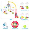 KaeKid Crib Music 108 Remote Educational Toy for Babies Year Newborn Crib Toddler Baby Boys and Girls Mobile, Box, 360-Degree Rotation, Songs,