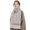 JIUMU Women's Warm Wool Scarf & Shawl