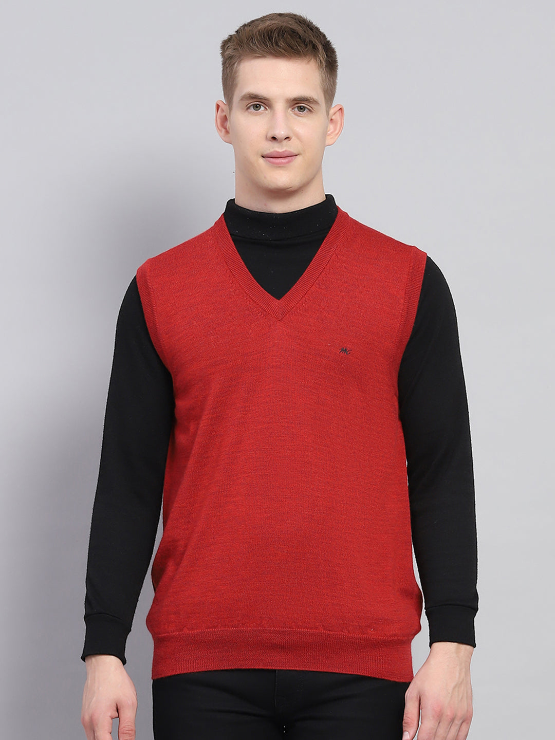 Monte Carlo Mens Regular Fit Solid Sweater XL