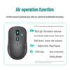 A4Tech Wireless Silent Keyboard Mouse Combo with Air Remote