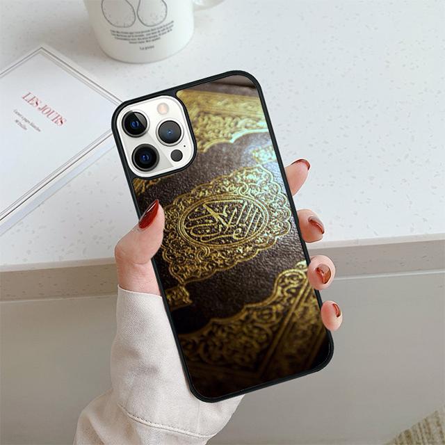 Islamic book Arabic quran islamic quotes Phone Case For iPhone 17 Air 14 15 16 13 12 Cover For Apple Pro Max 6S Plus