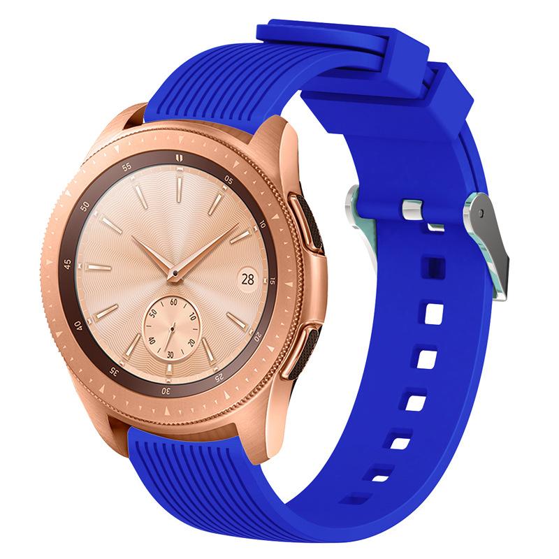 20mm 22mm Silikonband für Samsung Galaxy Watch 7 6 5 4 40mm 44mm Watch 6 Classic 47mm 43mm/Huawei Watch 46mm/Amazfit GTR/GTS 4