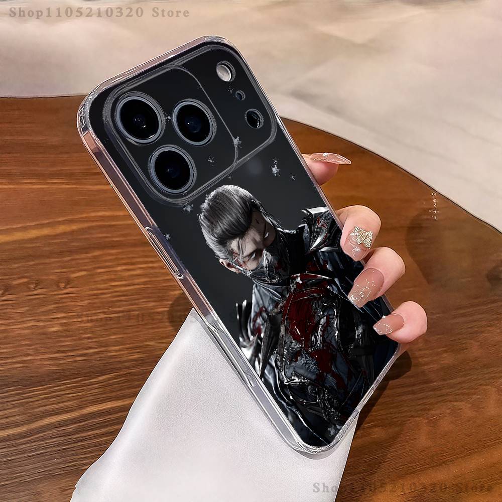 

Game M-MK S-Sub Zero Phone Case For iPhone 17,16,15,14,13,12,11 Pro,Max,Plus,XR,Mini,E Clear Full-coverage Soft Cover iPhone17Promax