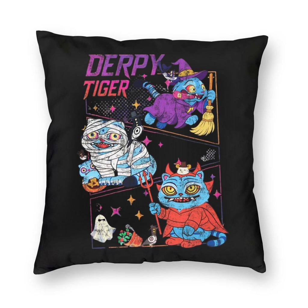 Huntrix Golden Zoey Rumi Mira KPop Dämonenjäger Kissenbezug Weicher Kissenbezug Dekorative Kissenhülle Zuhause Quadratisch 18''