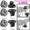 1-3Pcs For Garmin Gopro Bike Sport Camera Mount Holder Bracket Adapter Quick Release Camera Headlight Stand Camera Fixing Bases
