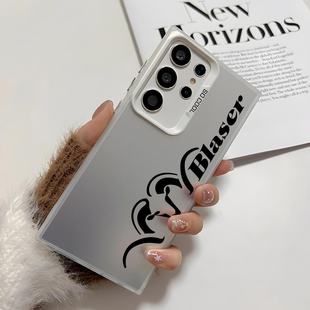 B-Blaser Usa Rifles Police Phone Case For Samsung Galaxy S25 Edge S24 S23 S22 S21 S20 Ultra Funda Silicone Silver Cover