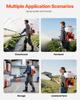 Backpack Fogger Sprayer, 63CC 3HP Engine, Gas Powered Fogger Sprayer with 16L Tank, Powder and Liquid Mister Duster System for Effective Fleas Ticks