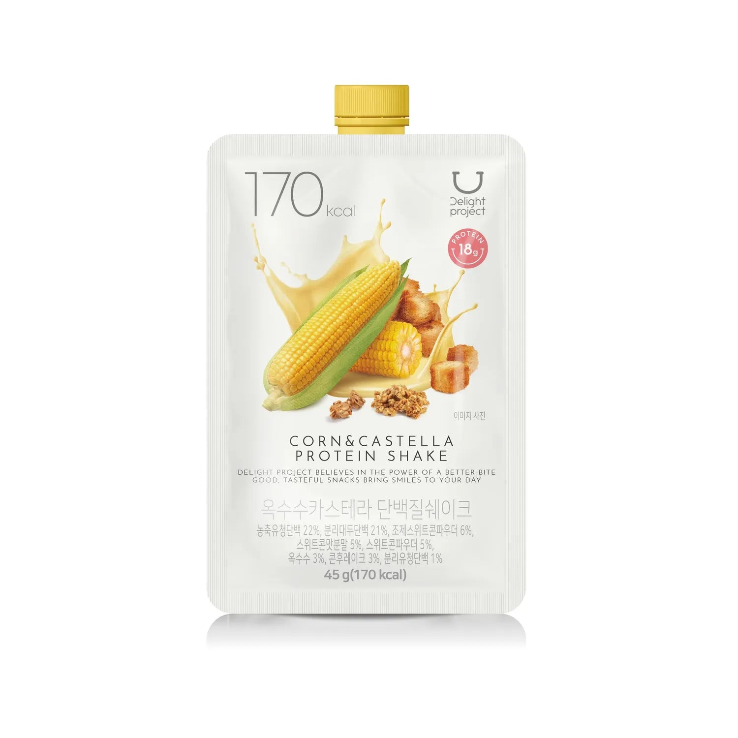 Delight project Corn & Castella Protein Shake 45g/5bag Protein Shake 45g/5bag