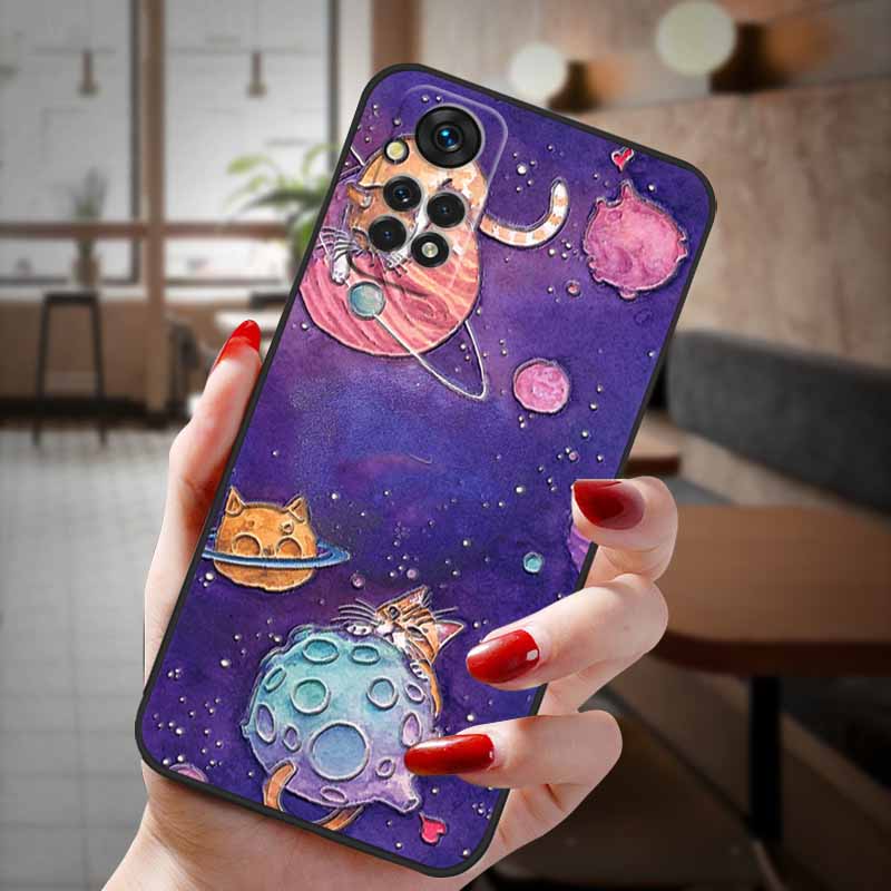 For POCO X4 Pro 5G Case 3D Emboss Flower Relief Phone Cases For POCOX4 Pro 5G 2022 Silicon Cover X 4 Pro X4Pro Funda Capa Para