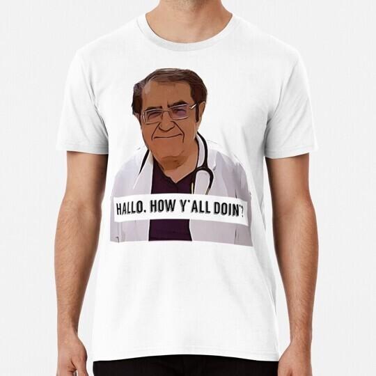 Dr Now Hallo How Ya All Doin Digital Artwork S to 5XL Made in the USA T-Shirt Unisex T-Shirt XXXL