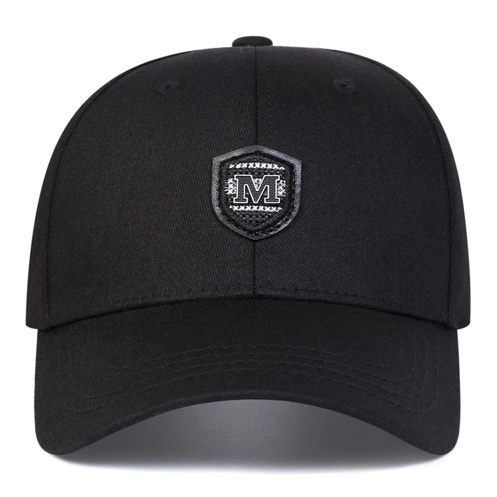 Unisex M Letter Label Baseball Caps Outdoor Adjustable Spring and Autumn Casual Sunscreen Hat