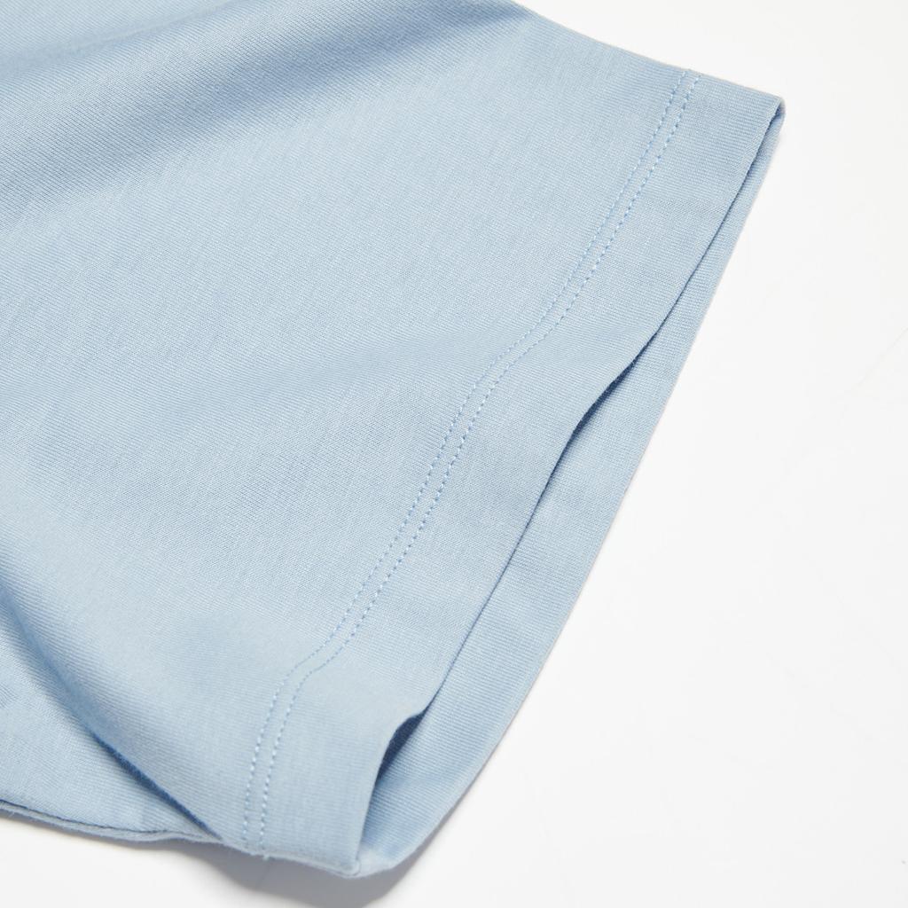 Puma Casual Breathable Short Sleeve Drop Shoulder T-Shirt Women Tops Light-Blue 673412-79