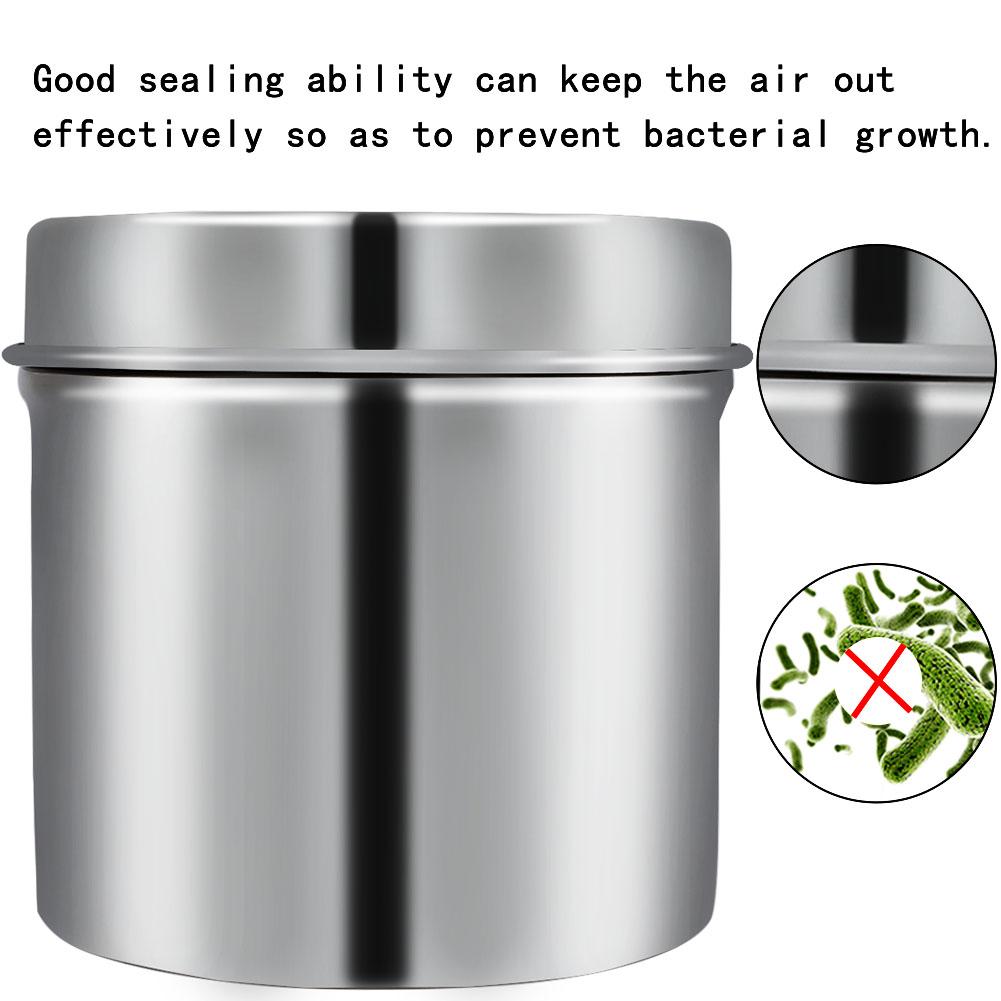 

Коробка для дезинфекции спиртом из нержавеющей стали, контейнер для дезинфекции медицинского хлопка для татуировок, резервуар 12 см