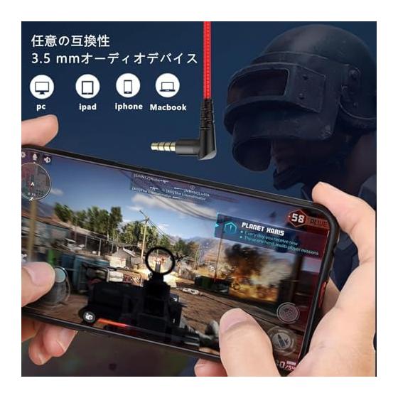 Kasott Soundmaster Pro V1 Gaming Earphones with Microphone [Microphone Mute Function] Bass Emphasis Earphones Headphones Canal Type Nintendo Switch