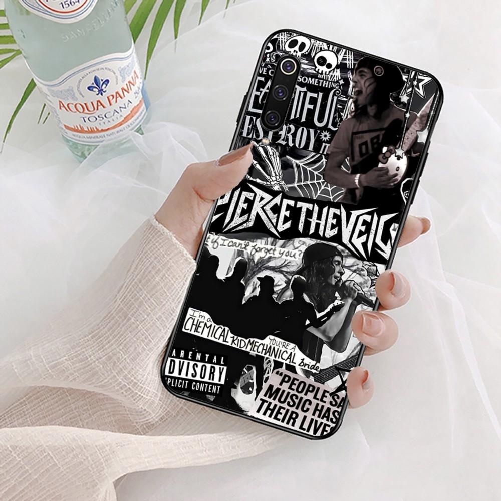 

P-Pierce The Veil Band Phone Case For Xiaomi Mi 5X 8 9 10 11 12 lite pro 10T PocoX3pro PocoM3 Note 10 pro lite Xiaomi Mi 12SPro