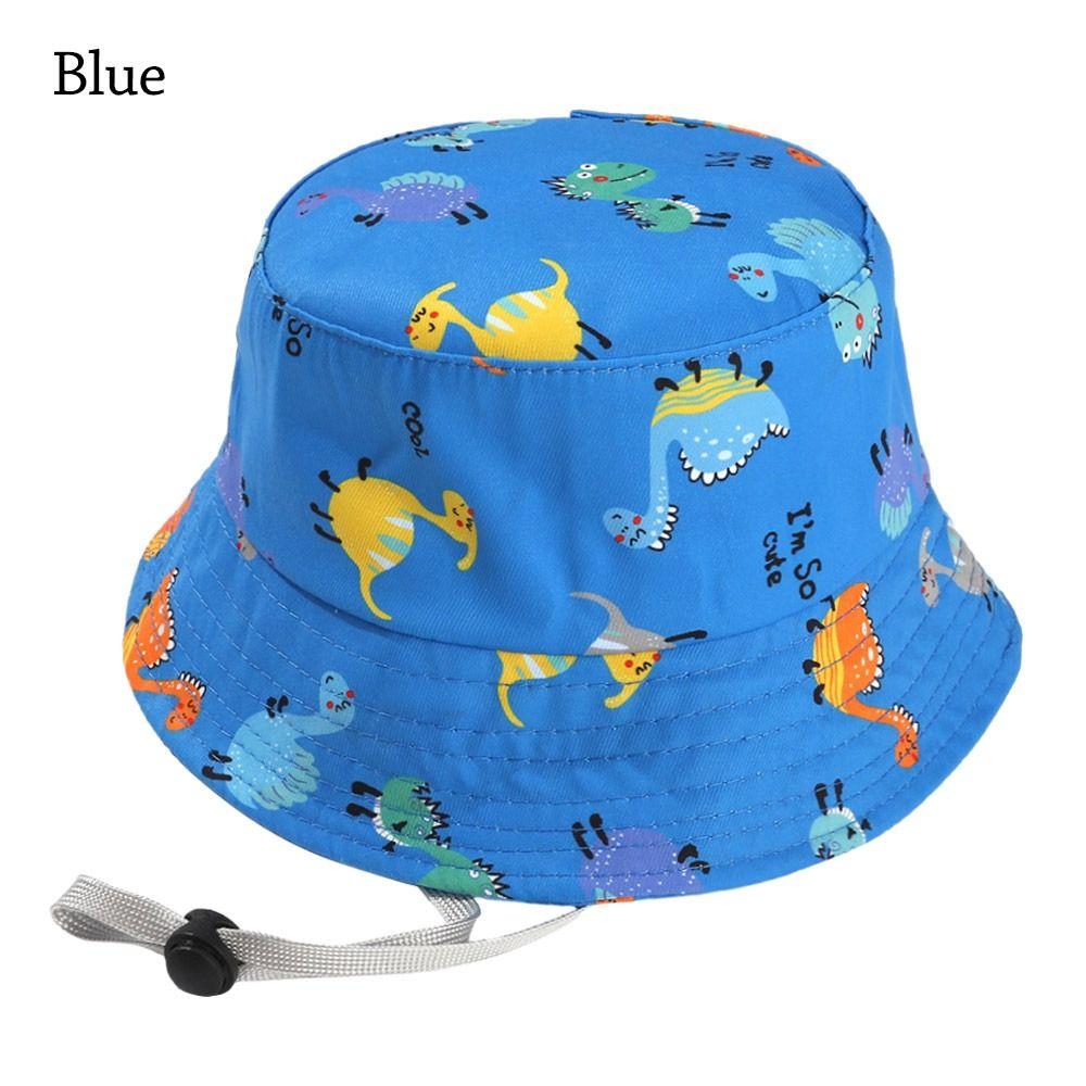 UV Protection Sun Cap Cotton Polyester Beach Cap Outdoor Kids Bucket Hat  Kids