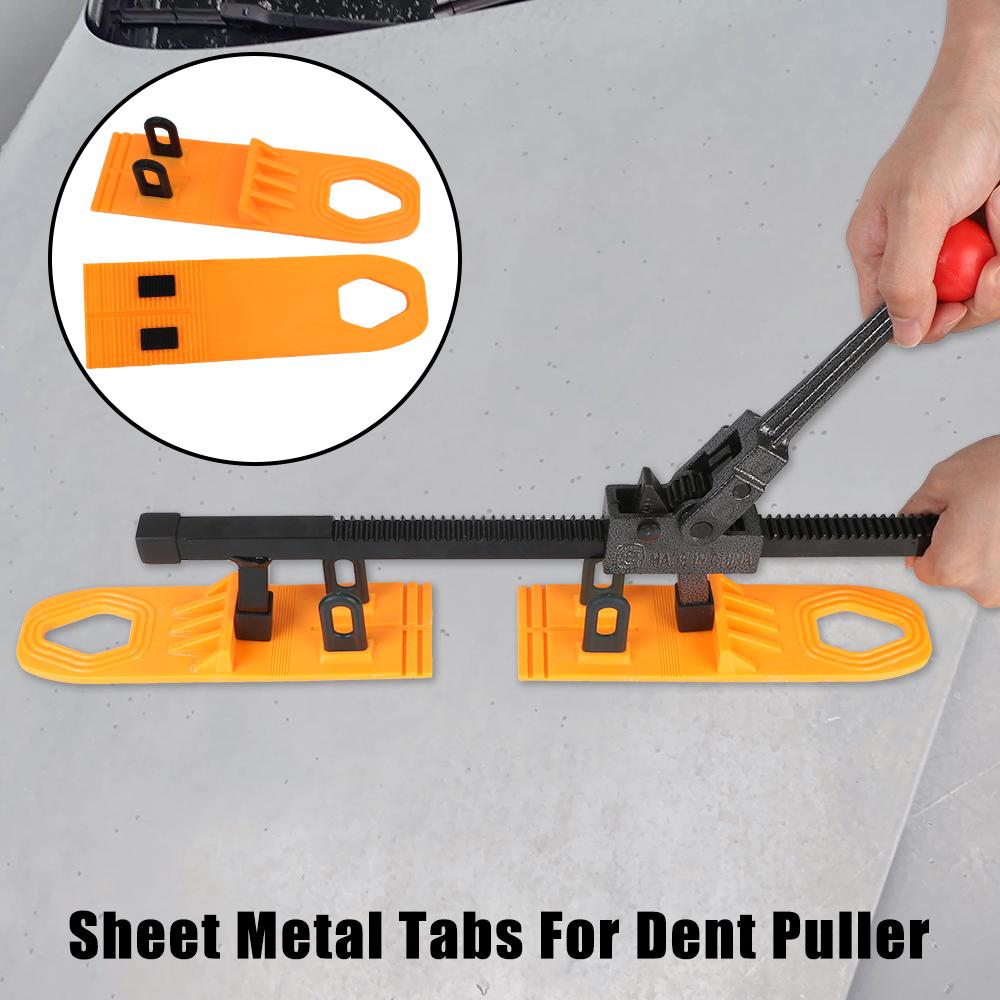 Sheet Glue Pulling Tabs Car Dent Repair Tool Bodywork Repair Kit Universal 2pcs Dents Removal Tool
