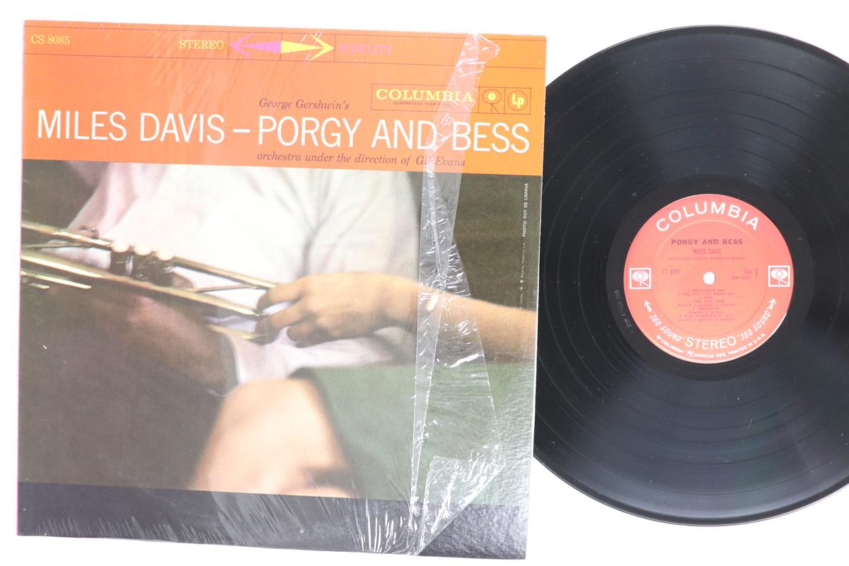 Виниловая пластинка MILES DAVIS Porgy And Bess CS8085 COLUMBIA 1965 США Джаз Б/у